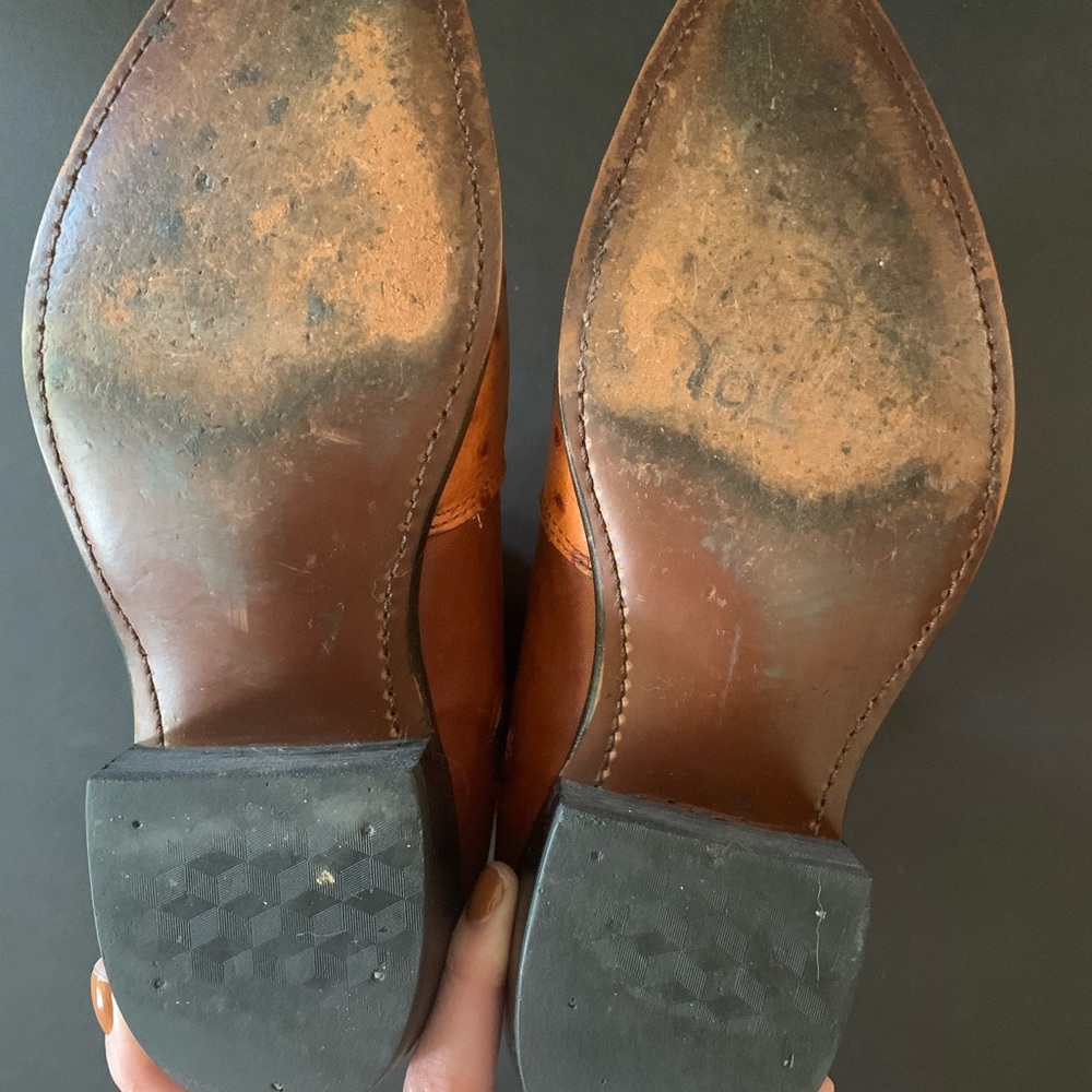 Vintage Durango Cowboy Boots Two Tone - Picture 7 of 7